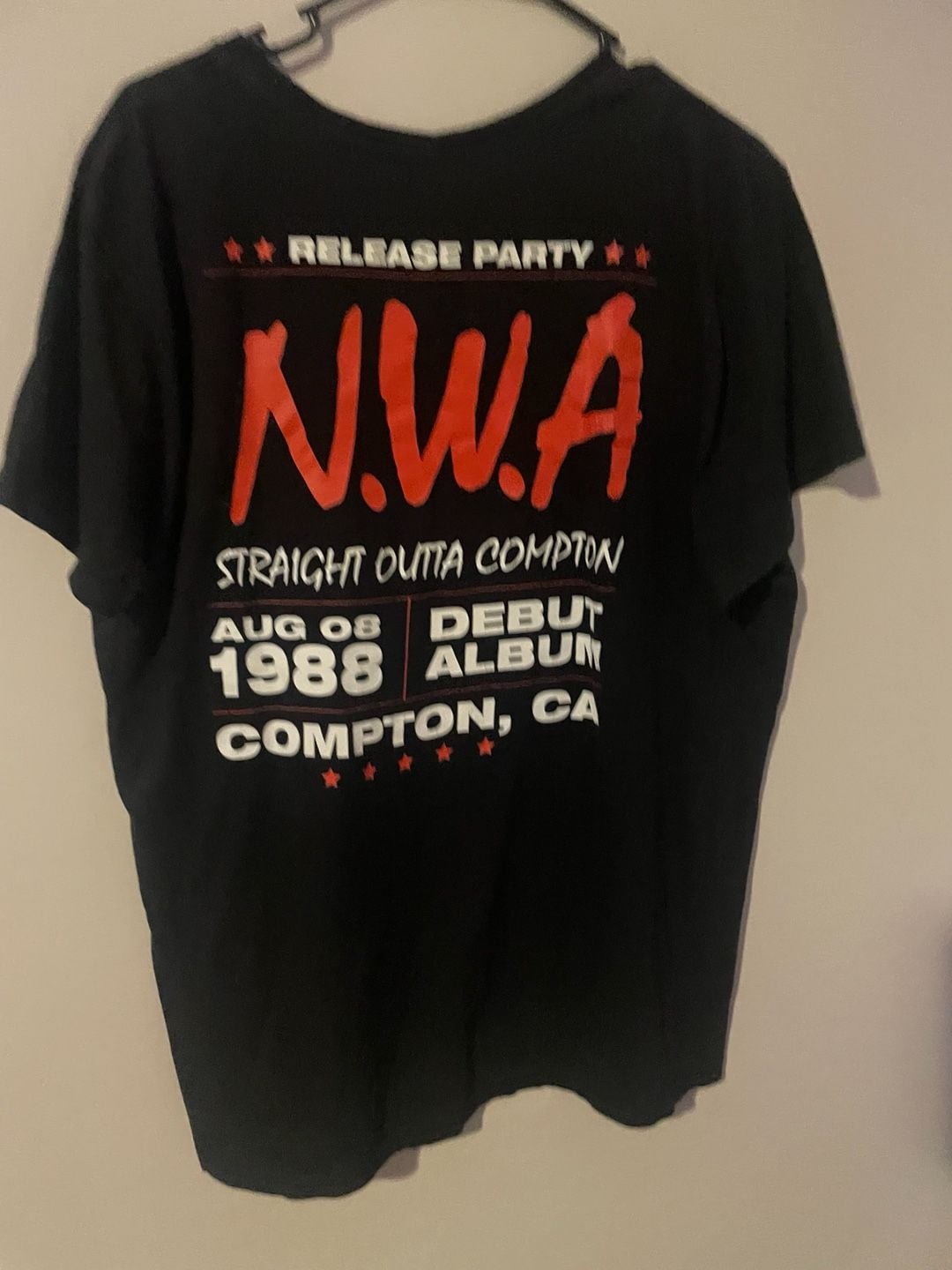 Ruthless Classics NWA Straight Outta Compton Release Party TShirt 2xl